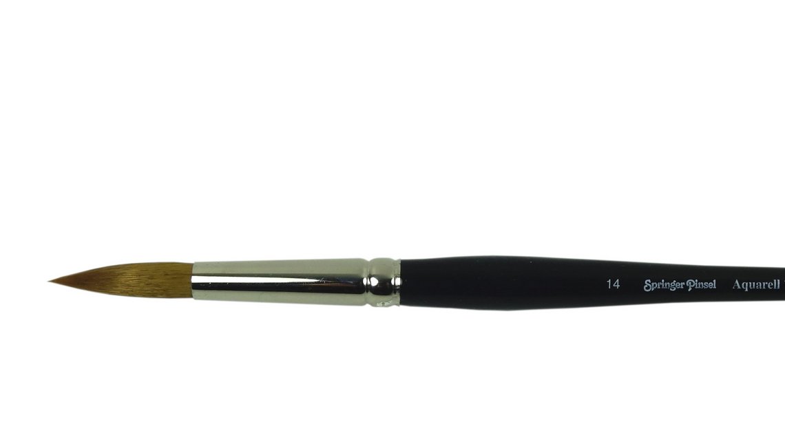 Professional water color brush from Springer brush range