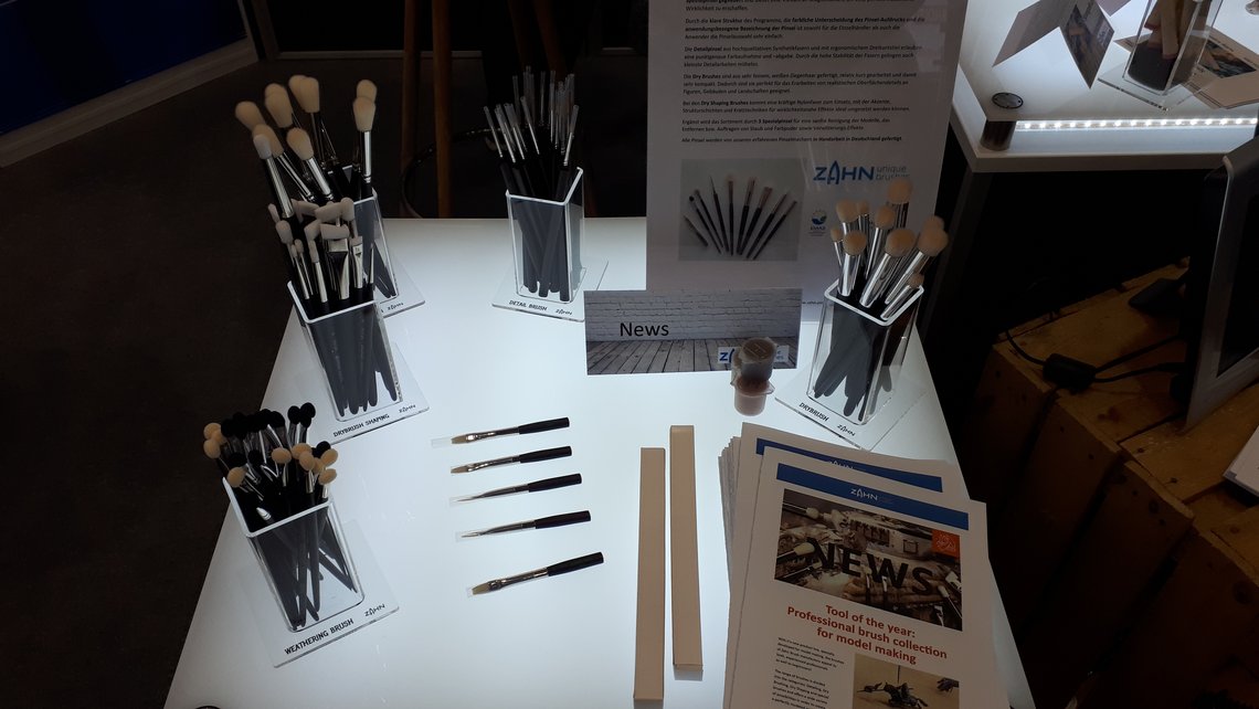 New products 2024 - Professional brush range for model making