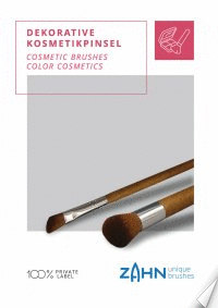 Product catalogue decorative cosmetic