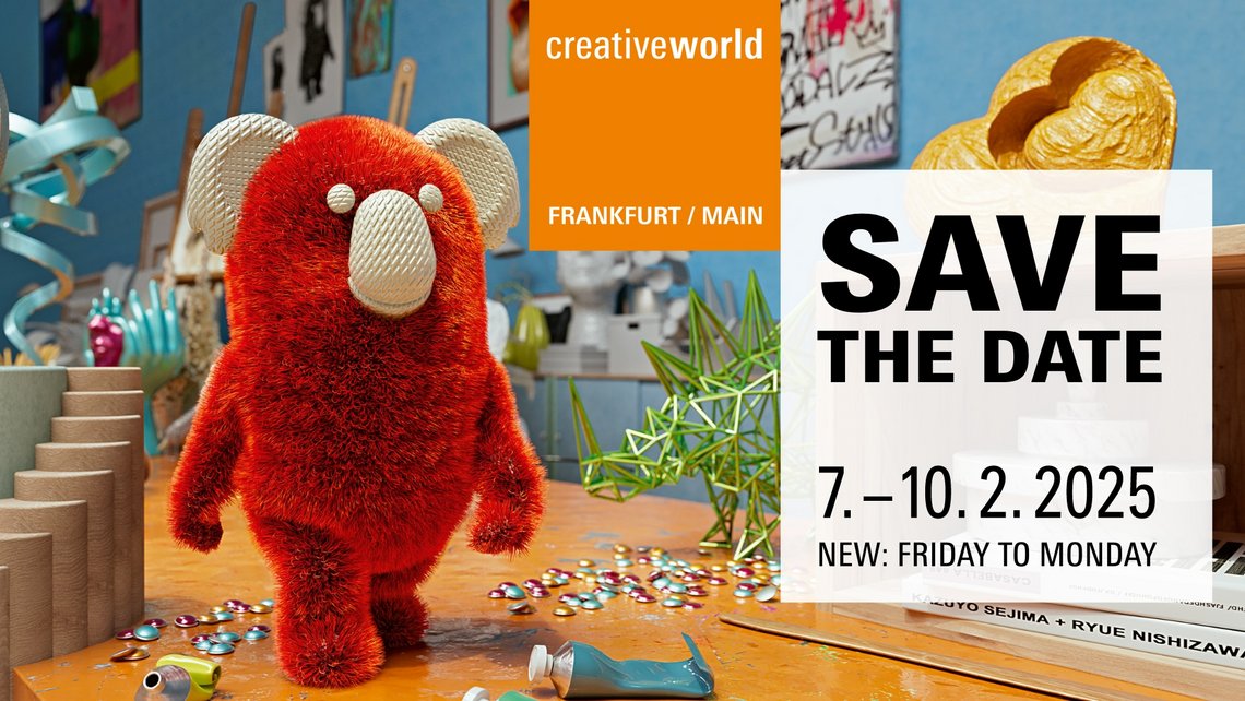 Save the date: Creativeworld Frankfurt