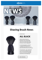 Shaving brush news 2024 ALL BLACK best buddy for wetshaving