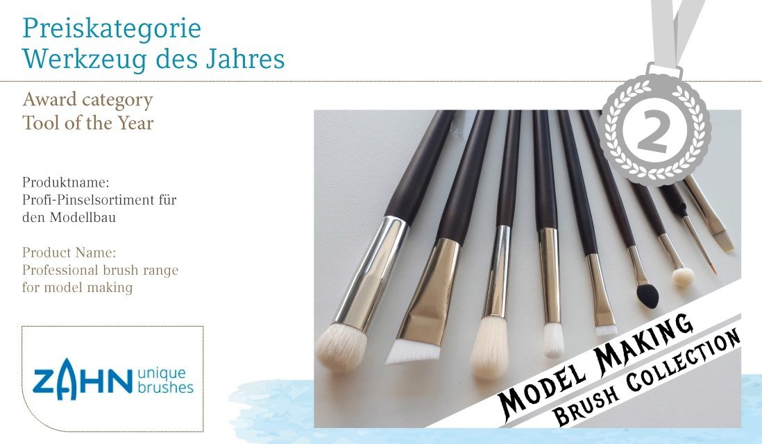 Creative tool of the year 2024 professional brushes for model making